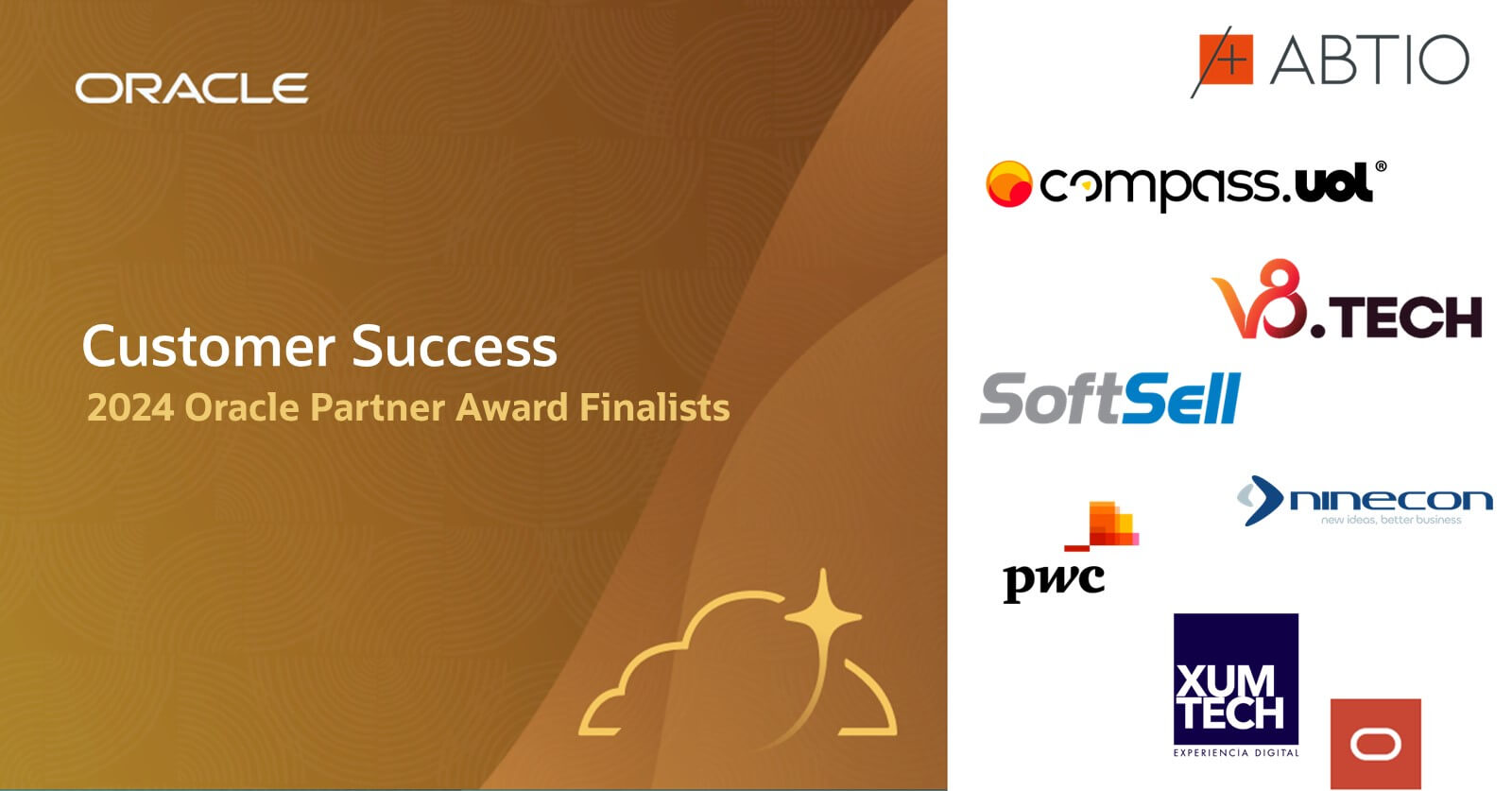 A SoftSell foi finalista na categoria Customer Success na Oracle Excellence Awards 2024 com o projeto OCI do Grupo Festval.